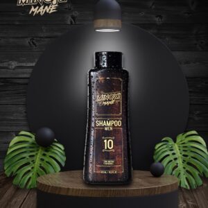 Shampoo enriquecido con biotina y minoxidil 10%